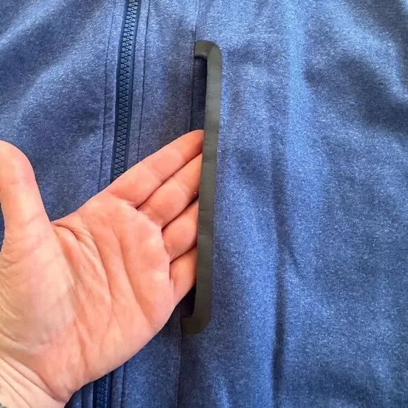 Lululemon Kung Fu Jacket II in Heathered Rugged Blue Size M - Picture 7 of 9